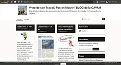 Desktop Screenshot of amiantemaladieprofessionnelle.com